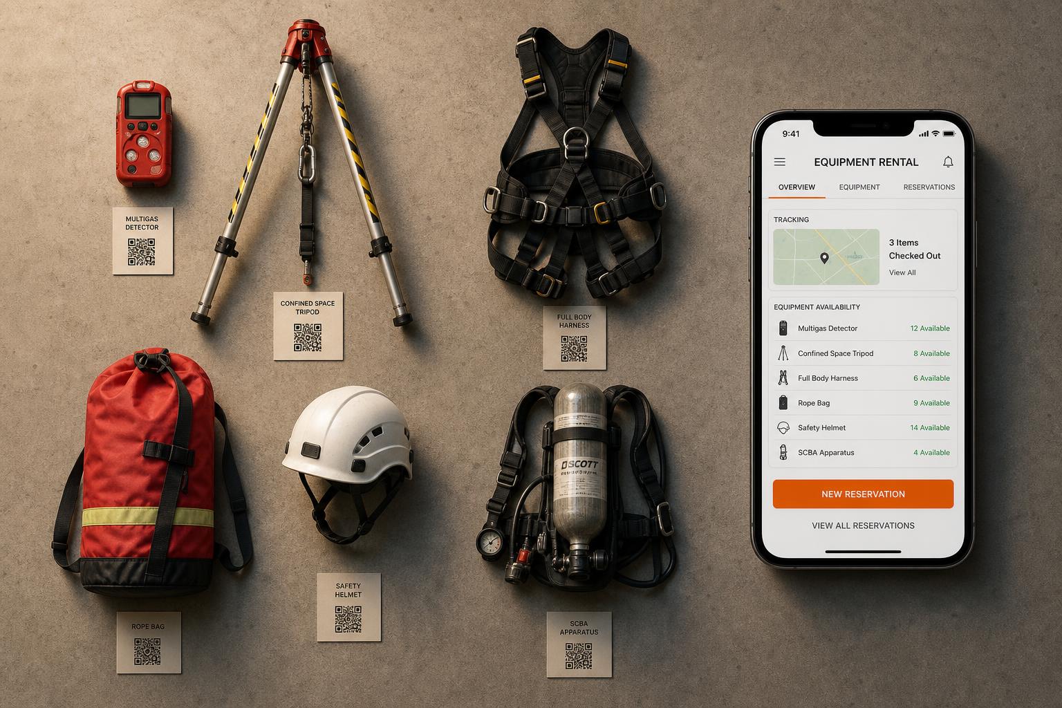 Equipamentos certificados, rastreáveis e prontos para a operação.